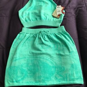 Women’s Halter Top & Skirt Set